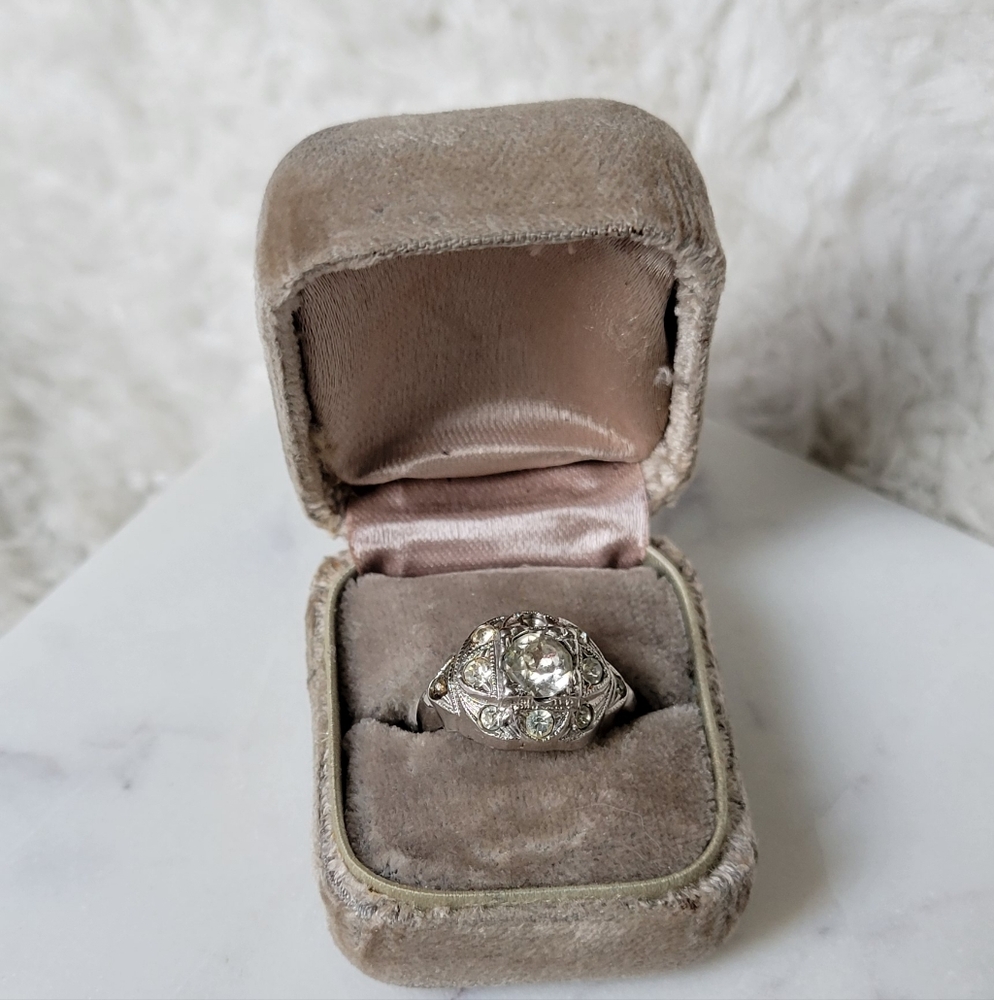 Vintage Antique Sterling Silver Ring